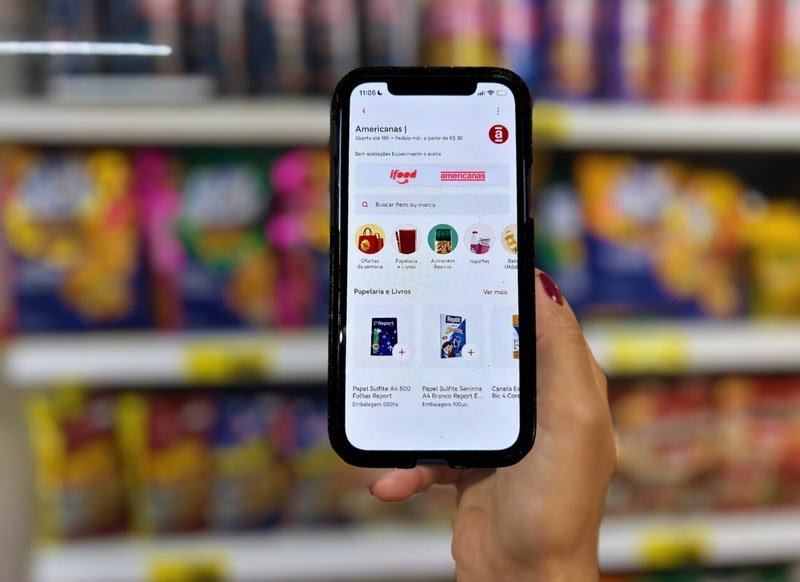 Americanas e iFood firmam parceria pra ampliar oferta de produtos