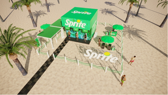 Sprite apresenta campanha de verão com ativações e eventos