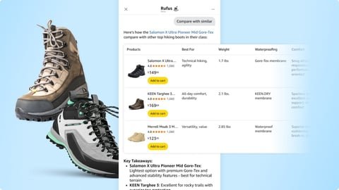 Amazon amplia funcionalidades do assistente Rufus