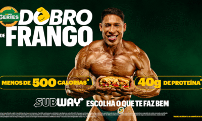 Subway lança linha de sanduíches com 40g de proteína