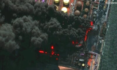 Porto russo de Ust-Luga é atacado por drones da Ucrânia; incêndio está sob controle